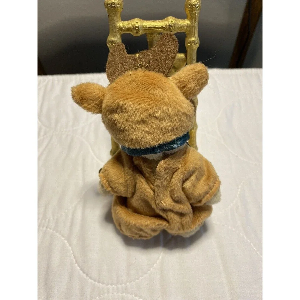 GANZ Wee Bear Village Bear Chocolate Moose 5 Inch Mini Teddy Bear Vintage